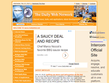 Tablet Screenshot of dailyweb.net